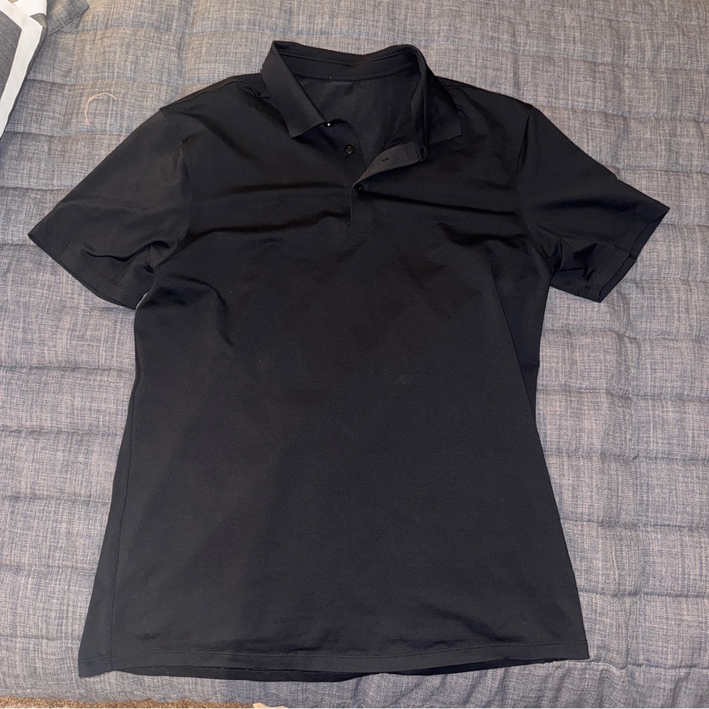 Men’s L Black Lululemon Polo Shirt